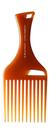 Hair Pick Comb Cricket Ultra Smooth para cabelos crespos e grossos