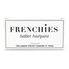 Hair Pin Frenchies French Twist Ultra Flocked Brown 100 unidades