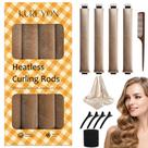 Hair Roller KUREYON Heatless Satin Curling Rods, 20 unidades