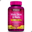 Hair Skin Nails Vitaminas e Minerais Beauty 60 Capsulas Herbamed