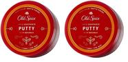 Hair Styling Putty Pomade Old Spice para homens 65 ml (pacote com 2)