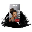 Hair Wrap Hairdo Highlight Wrap R1 Black para mulheres Hair Wrap Hairdo Highlight Wrap R1 Black para mulheres