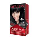 Haircolor Revlon Colorsilk Black, 1 unidade, pacote com 1