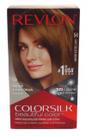 Haircolor Revlon Colorsilk Light Golden Brown, pacote com 3
