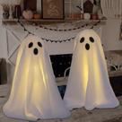 Halloween Ghost Decorations DAZONGE, pacote com 2 unidades, operado por bateria