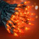 Halloween Lights woohaha, pacote com 2 unidades, 4 m, 50 unidades, laranja incandescente Halloween Lights woohaha, pacote com 2 unidades, 4 m, 50 unidades, laranja incandescente