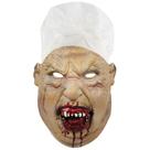 Halloween Scary Chef Mask Cosplay Party Headgear Latex