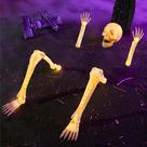 Halloween Skeleton Yard Stakes JOYIN 5 unidades de iluminação LED