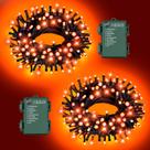 Halloween String Lights FFZZKJ, 8 modos, 10 m, 100 LED, pacote com 2