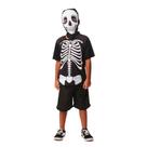 Hallowen conjunto caveira comb inf tam: p/m/g/gg