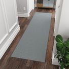 Hallway Runner Ottomanson 60 cm x 300 cm cinza High-Traffic