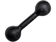 Halter 1Kg Pintado Preto Ferro Fundido Musculação Academia Halter 1Kg Pintado Preto Ferro Fundido Musculação Academia