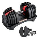 Halter Academia Ajustável 24kg Dumbbell Regulável Treino Completo