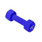 Halter Athletic Sextavado 6kg em Neoprene Conforto e Aderência para Treino de Musculação em Casa