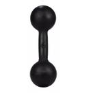 Halter Bola 06kg Pintado Preto Ferro Fundido Academia Musculação