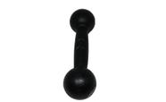 Halter Bola Pintado 2Kgs Musculação Academia Em Casa