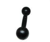Halter Bola Pintado 3Kgs Musculação Academia Em Casa