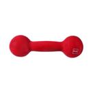 Halter de Ferro Fundido Emborrachado 2,0kg para Academia Preto Anilhas Fitness