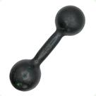 Halter de Ferro Fundido Pintado - 3 Kg