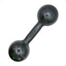 Halter de Ferro Fundido Pintado - 6 Kg