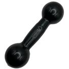 Halter Emborrachado 1 Kg - Preto