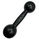 Halter Emborrachado 3 Kg - Preto