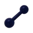 Halter fundiminas plastificado 2 kg - marinho un Halter fundiminas plastificado 2 kg - marinho un