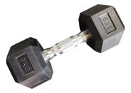 Halter Gohardbr Sextavado Cromado Emborrachado 1 Un De 8kg