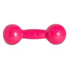 Halter Peso Academia Musculação Emborrachado Rosa Alux 5kg