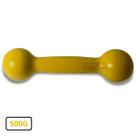 Halter Redondo Bola Emborrachado 500g Amarelo