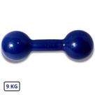 Halter Redondo Bola Emborrachado 9 Kg Azul