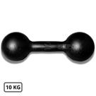 Halter Redondo de Ferro Fundido Pintado 10 Kg Preto