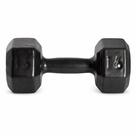 HALTER SEXTAVADO 16KG EMBORRACHADO FITNESS MUSCULAÇÃO TREINO ACADEMIA Exercício Funcional RESISTENTE ANTIDERRAPANTE ALTA DURABILIDADE PROFISSIONAL
