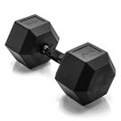 Halteres CAP Barbell 20 kg Revestido de Borracha Hexagonal 45 lb