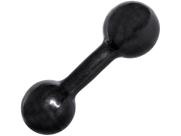 Halteres Emborrachado 10 KG Preto S10 - Acte Sports Halteres Emborrachado 10 KG Preto S10 - Acte Sports