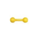 Halteres Ferro Fundido Emborrachado 1/2kg Anilhas