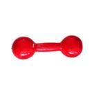 Halteres Peso Emborrachado Unibrás Bola 2kg (Unidade) Cor:Vermelho
