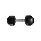 Halteres Sextavado Injetado com Pegada Cromada 10,0kg Halteres Sextavado Injetado com Pegada Cromada 10,0kg