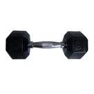 Halteres Sextavado Injetado Com Pegada Cromada 5,0kg Halteres Sextavado Injetado Com Pegada Cromada 5,0kg