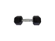 Halteres Sextavado Injetado com Pegada Cromada 7,0Kg Halteres Sextavado Injetado com Pegada Cromada 7,0Kg
