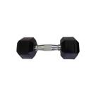 Halteres Sextavado Injetado com Pegada Cromada 7,0Kg Halteres Sextavado Injetado com Pegada Cromada 7,0Kg