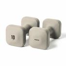 Halteres WeGym SafeGrip Square 10 lb Par Antiderrapante