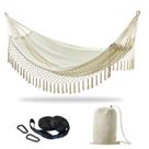 Hamaca Brasileña Doble CHULIM para 2 Personas 240x160 cm Natural Hamaca Brasileña Doble CHULIM para 2 Personas 240x160 cm Natural