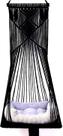 Hamaca Cama para Gato Macramé Colgante Casa Sdjazl Negra XL