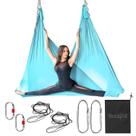 Hamaca de Yoga Aéreo Yes4All de Tela Tricot Suave Azul Agua Marina