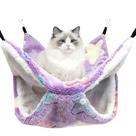 Hamaca OINEEDU para Gatos para Jaula Cama Colgante Suave y Cálida 34x34 cm Hamaca OINEEDU para Gatos para Jaula Cama Colgante Suave y Cálida 34x34 cm