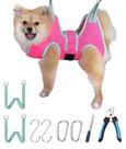 Hamaca para Aseo Canino Kkiimatt 2024 XS Rosa para Corte de Uñas