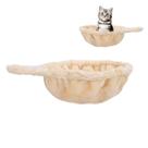 Hamaca para Gatos UXIETIN Beige Extra Grande (30 cm) para Árbol para Gatos Hamaca para Gatos UXIETIN Beige Extra Grande (30 cm) para Árbol para Gatos