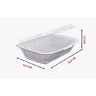 Hamburgueira EPS 235X160X75mm - Totalplast TH-101 C/100 Unidades Hamburgueira EPS 235X160X75mm - Totalplast TH-101 C/100 Unidades