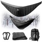 Hammock Underquilt CROSSHIP 241 x 140 cm, leve, quente, 3-4 estações